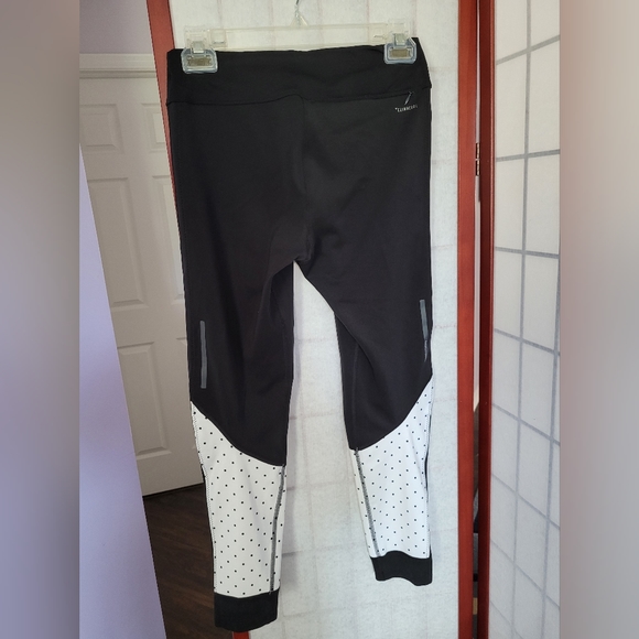 Adidas Polka Dot Running Leggings Size S - Picture 5 of 9